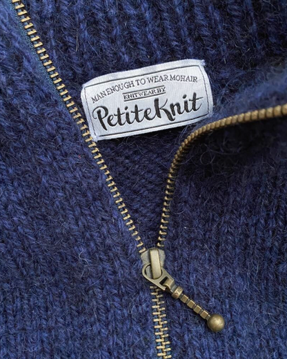 Zipper Sweater Man Anleitung - PetiteKnit