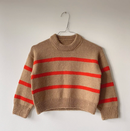 Marseille Sweater Junior Anleitung - PetiteKnit