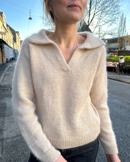 Elisabeth Blouse Strickpaket - Ecopuno und Silkhair