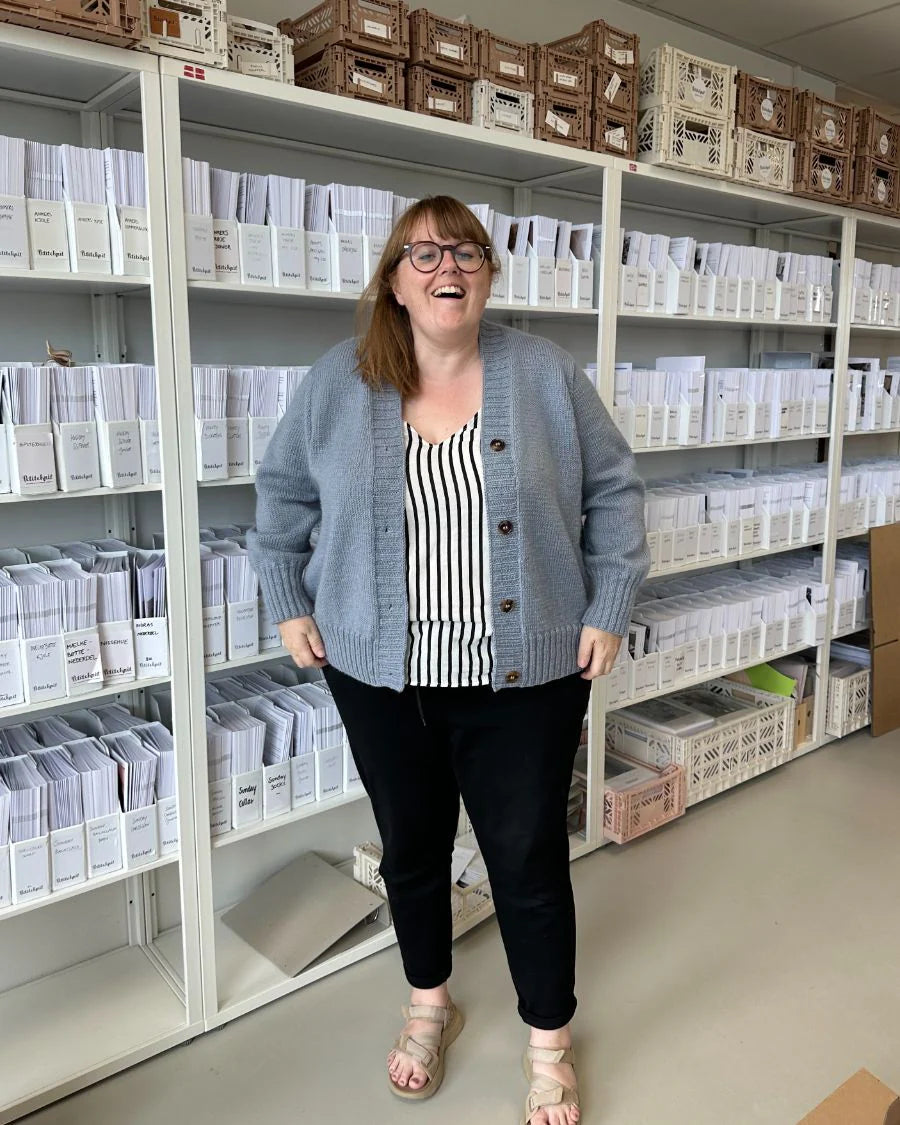 Eva Cardigan Strickpaket - Cool Wool Big