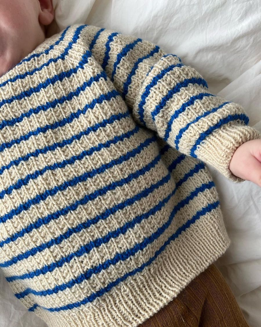 Friday Sweater Baby Strickpaket - Cool Wool