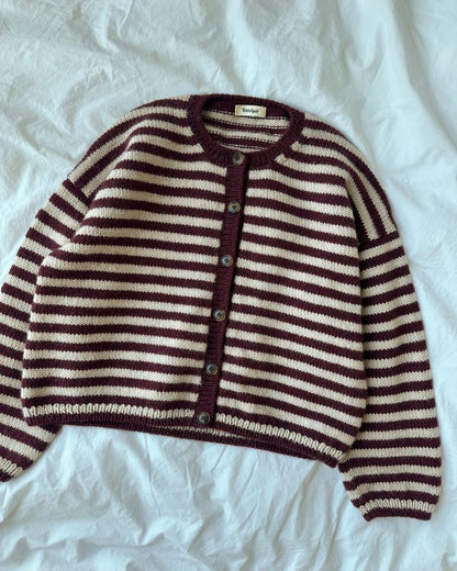 Olga Jacke Strickpaket - Ecopuno und Silkhair