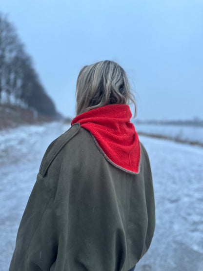 Uma Scarf Strickpaket - Cashmere Pure Cardiff