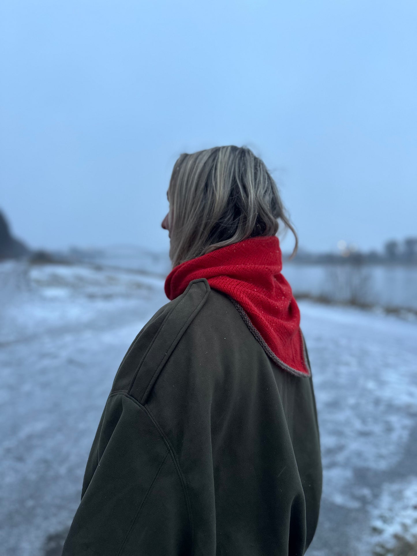 Uma Scarf Strickpaket - Cashmere Pure Cardiff