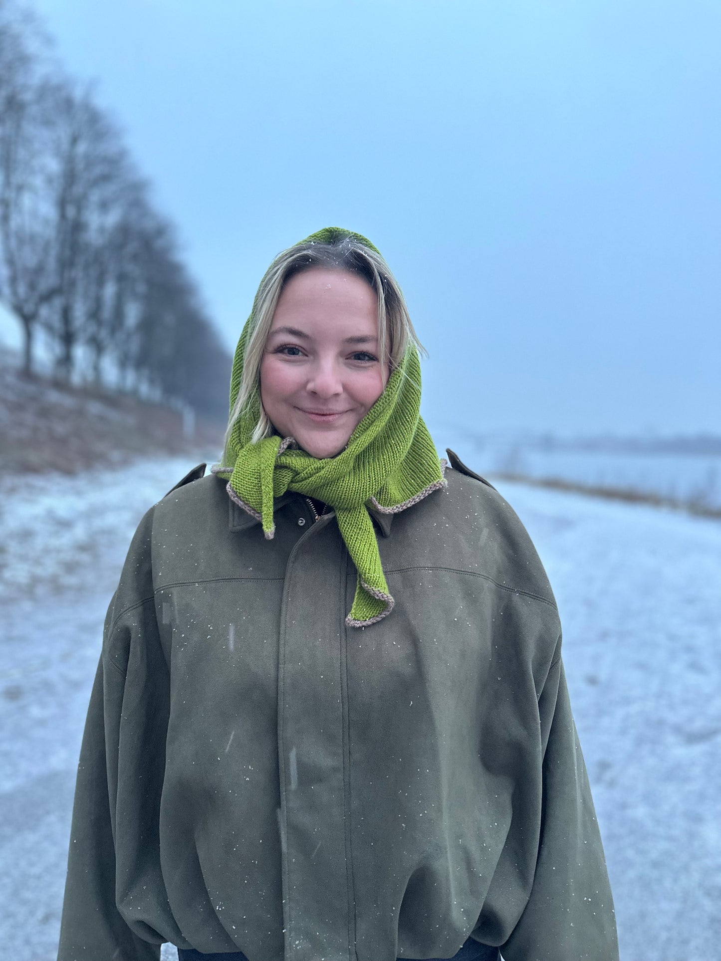 Uma Scarf Strickpaket - Cashmere Pure Cardiff