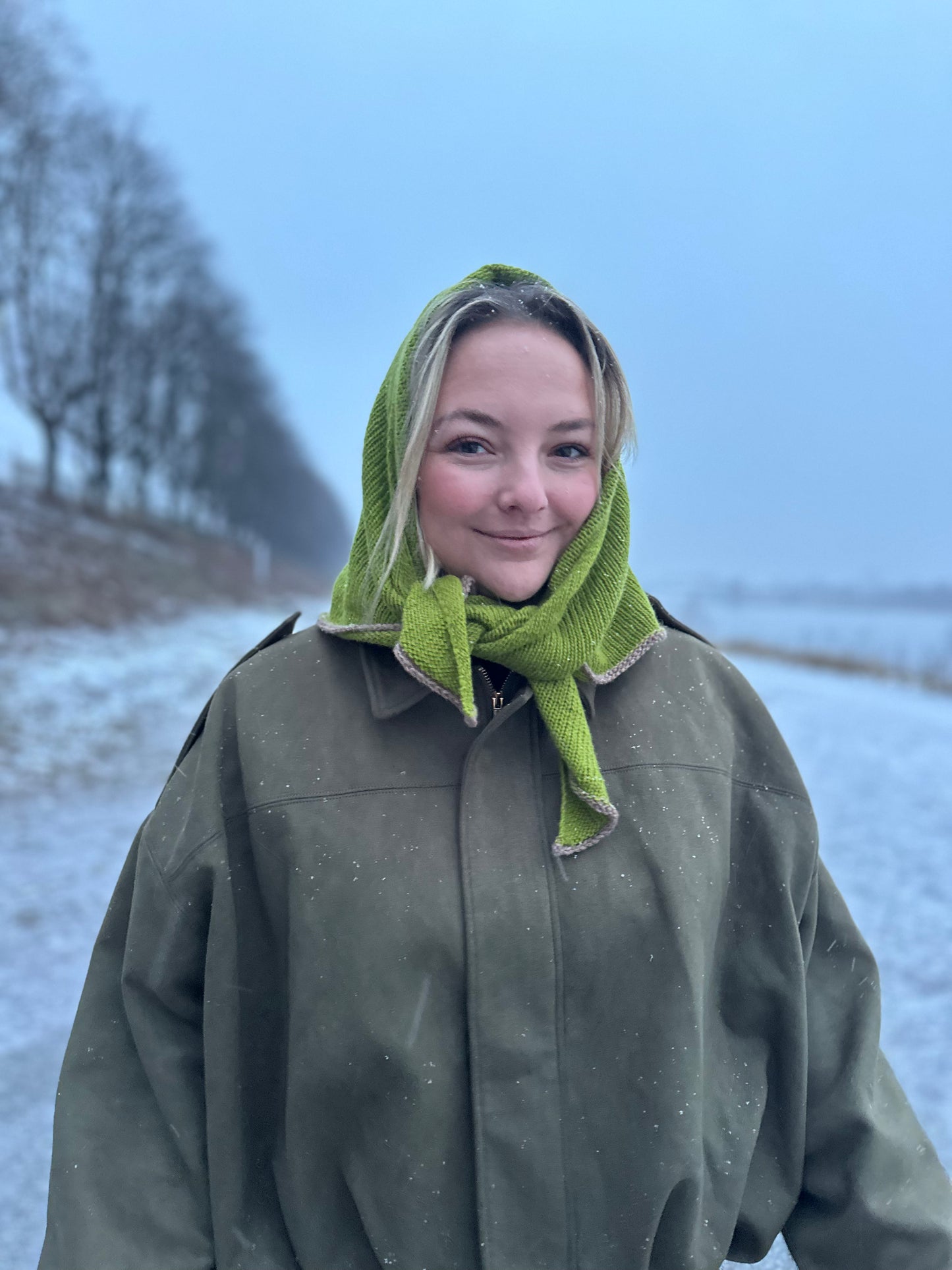 Uma Scarf Strickpaket - Cashmere Pure Cardiff