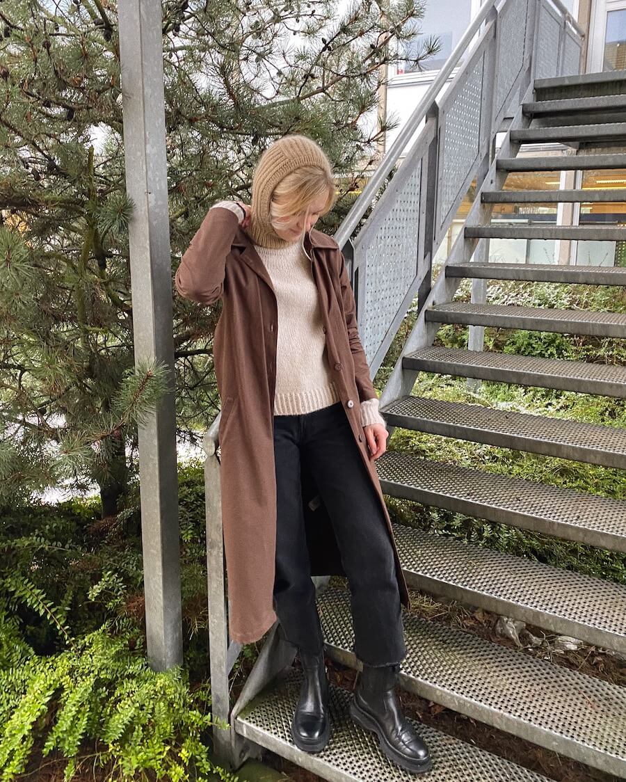 November Balaclava Strickpaket - Ecopuno Chunky