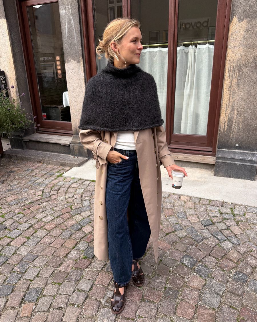 Ivy Cape Strickpaket - Brigitte No. 2