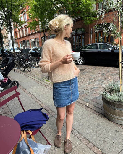 Kumulus Bluse O-neck Anleitung - PetiteKnit