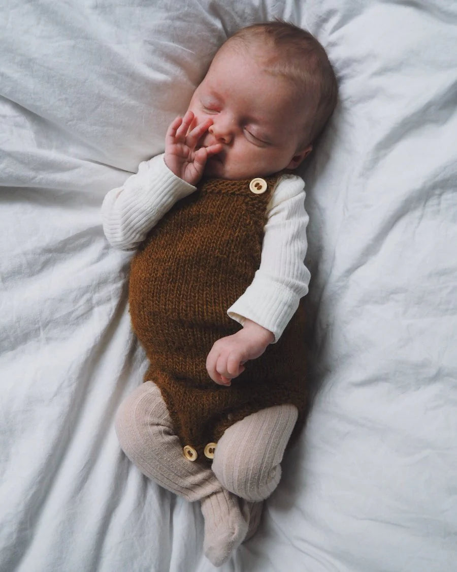 Kleiner Bruder Strampler Strickpaket - Alta Moda Alpaca