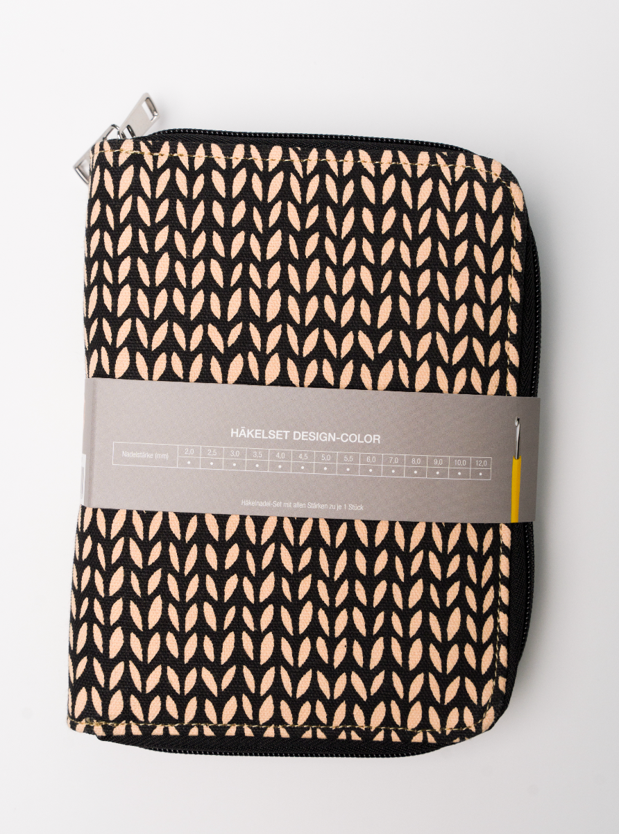Häkelnadel Set Design Holz groß