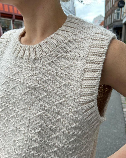 Sille Slipover Strickpaket - Cool Wool Big