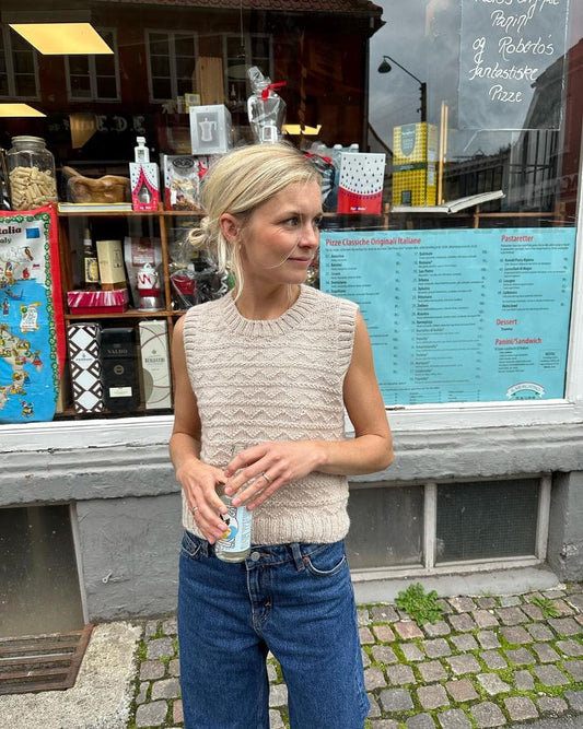 Sille Slipover Strickpaket - Cool Wool Big