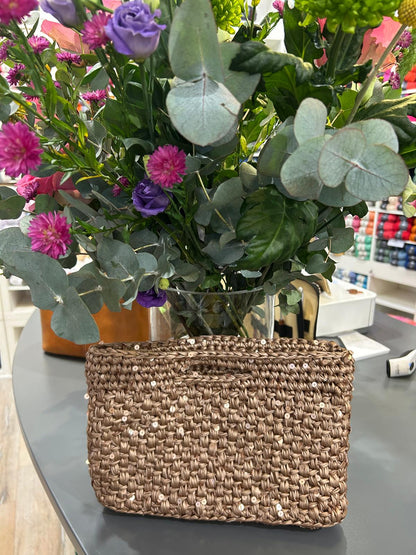 Lauras Sommer-Glitzer Bag Anleitung