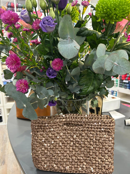 Lauras Sommer Glitzer Bag
