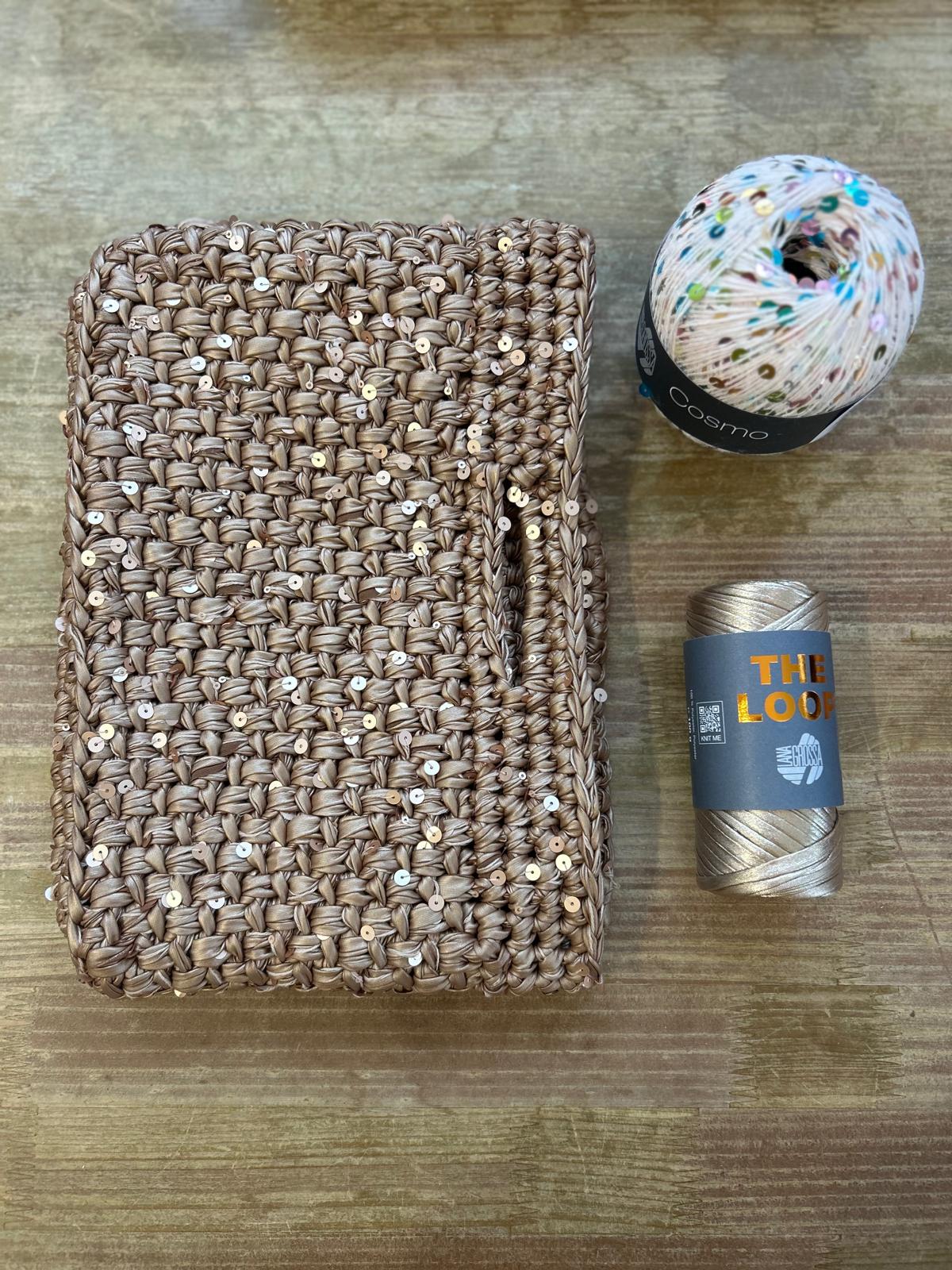 Lauras Sommer Glitzer Bag