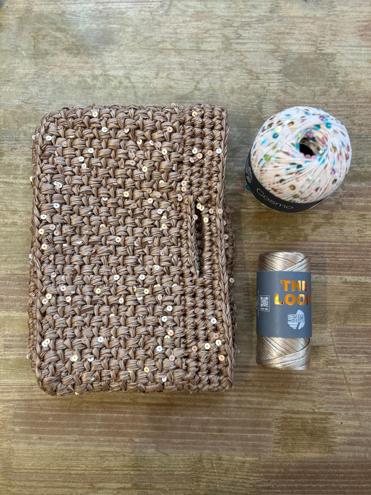 Lauras Sommer Glitzer Bag