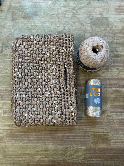 Lauras Sommer Glitzer Bag