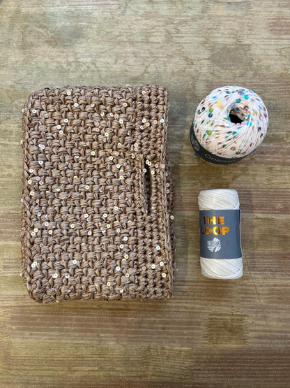Lauras Sommer Glitzer Bag