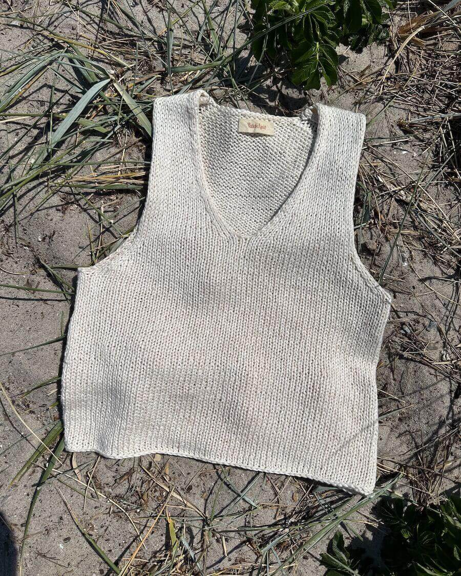 Alice Top Strickpaket - Natural Cotton