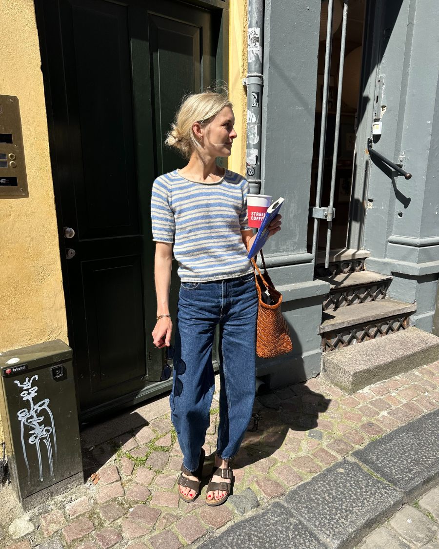 Amélie Tee Strickpaket - Cool Wool