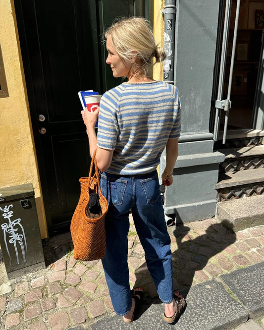 Amélie Tee Strickpaket - Cool Wool