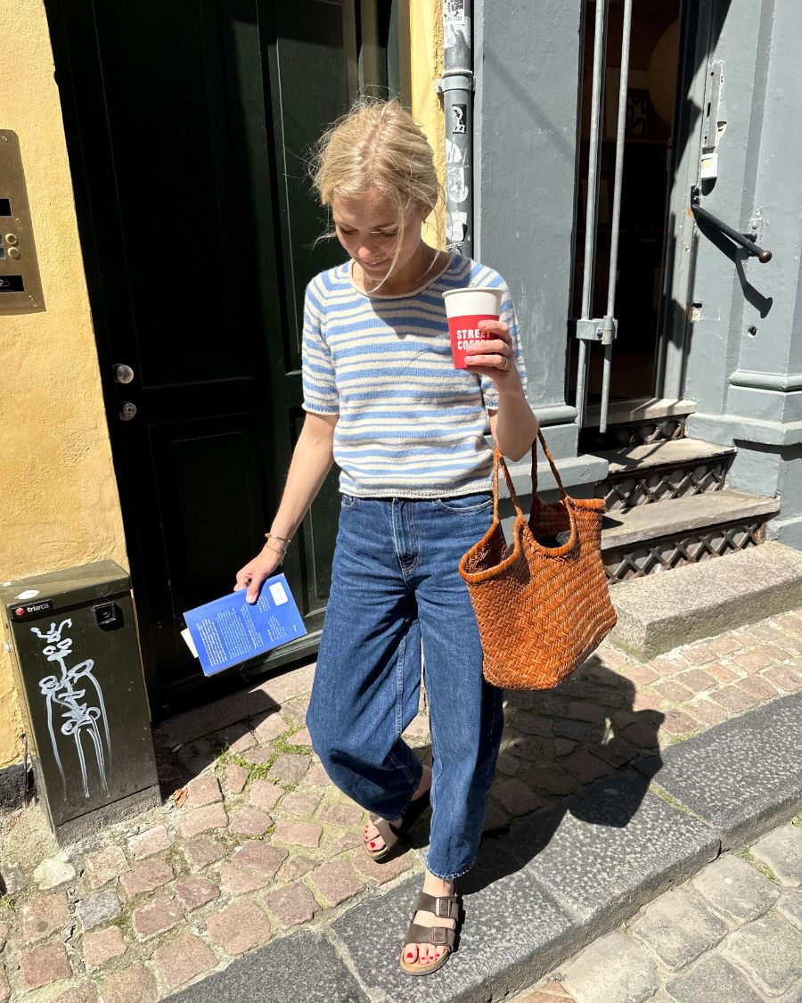 Amélie Tee Strickpaket - Cool Wool