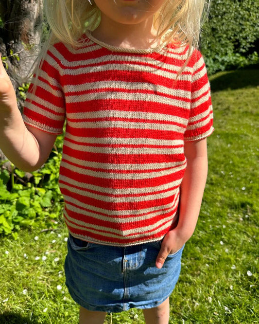 Amelie Tee Junior Anleitung - PetiteKnit