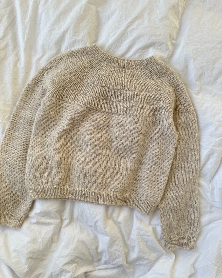 Ankers Pullover My Size Anleitung - PetiteKnit