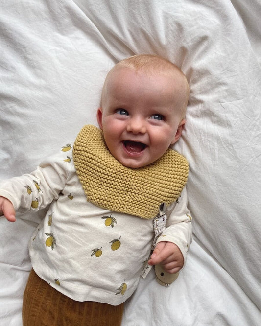 Sigges Lätzchen Anleitung - PetiteKnit