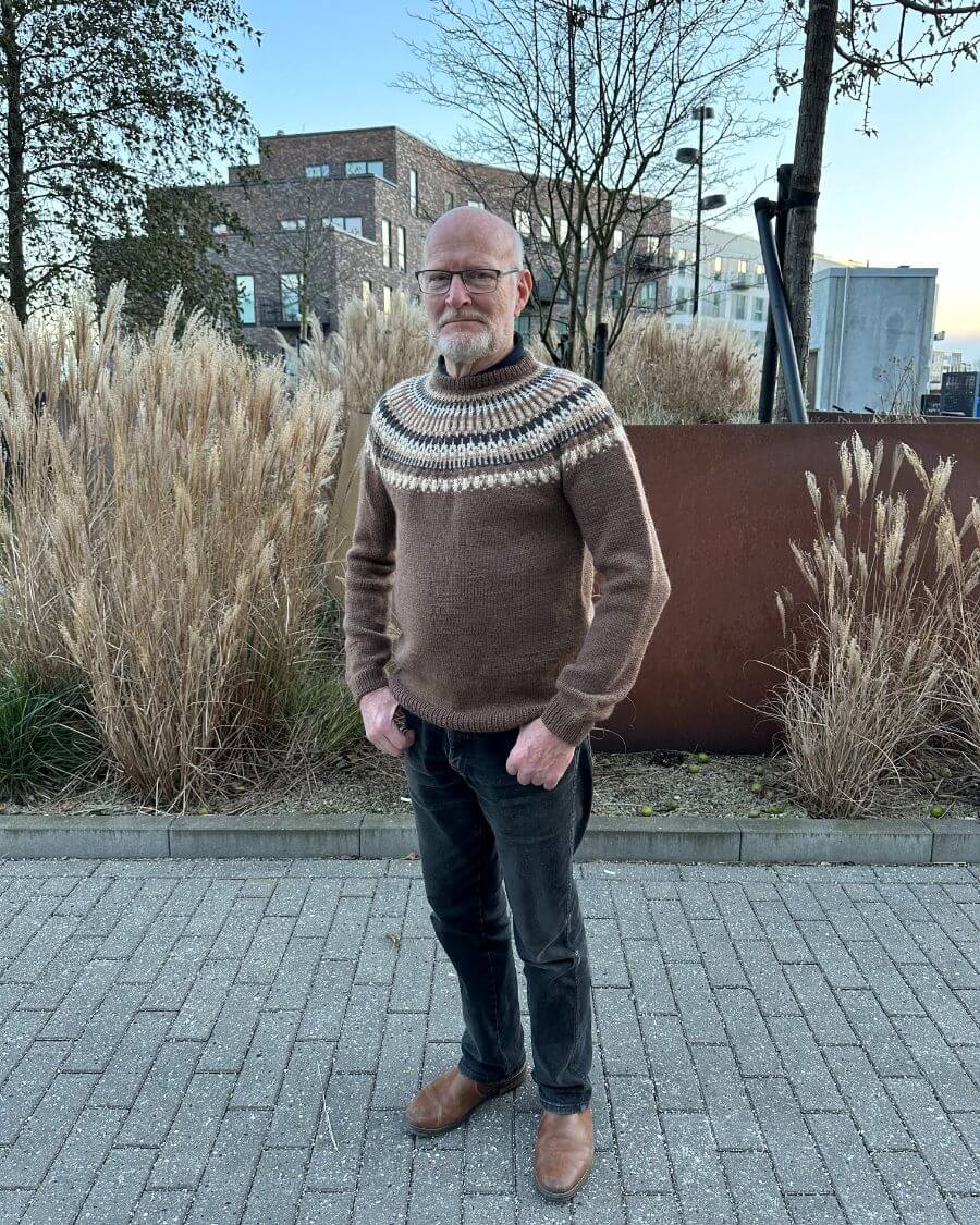 Celeste Sweater Man Strickpaket - Cool Wool Big