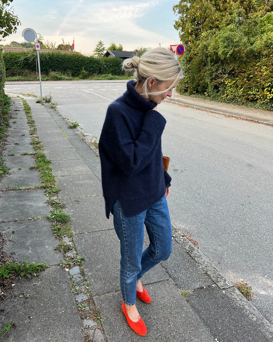 Chestnut Sweater Strickpaket - Alta Moda Alpaca