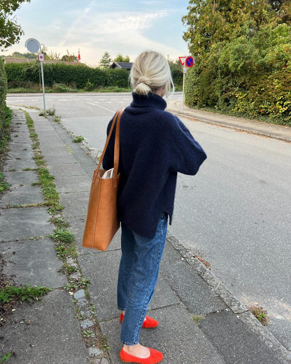 Chestnut Sweater Strickpaket - Alta Moda Alpaca