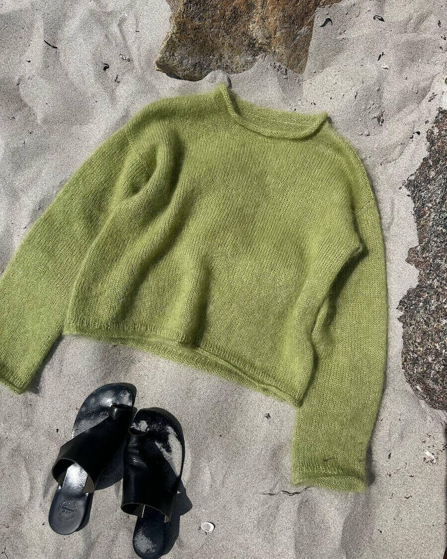 Cloud Blouse Strickpaket - Silkhair doppelfädig