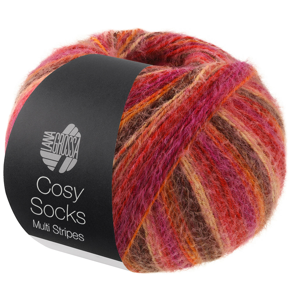 Cosy Socks Multi Stripes