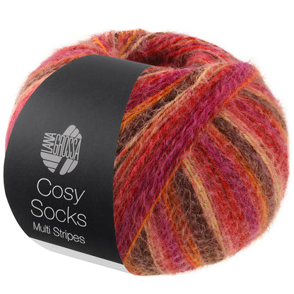 Cosy Socks Multi Stripes