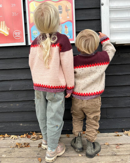 Cross Sweater Junior Strickpaket - Cool Wool Big