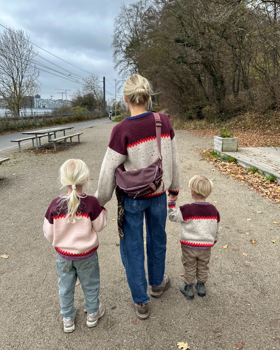 Cross Sweater Junior Strickpaket - Cool Wool Big