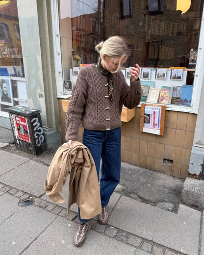 Dagmar Jacke Strickpaket - Alta Moda Alpaca