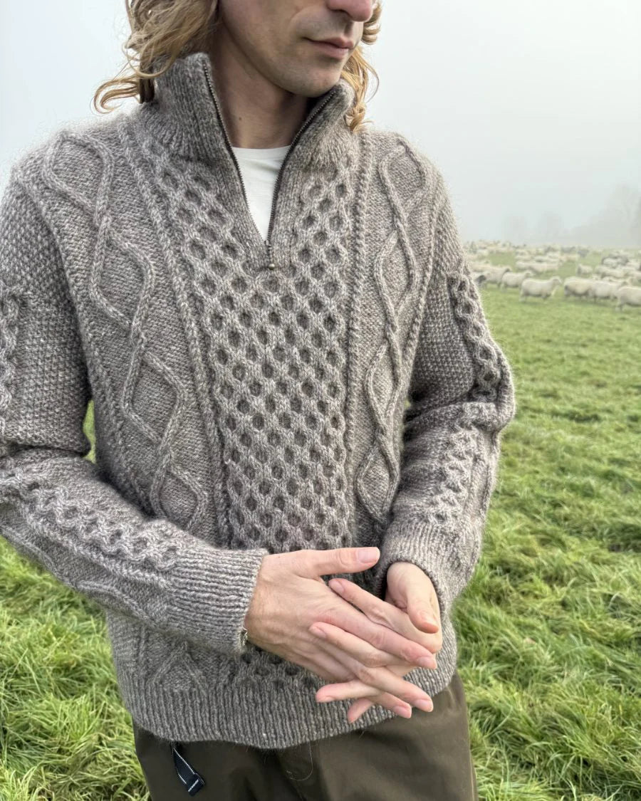 Dagmar Zipper Man Anleitung - PetiteKnit