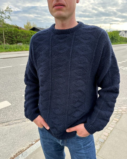 Esther Sweater Man Strickpaket - Cool Wool Big