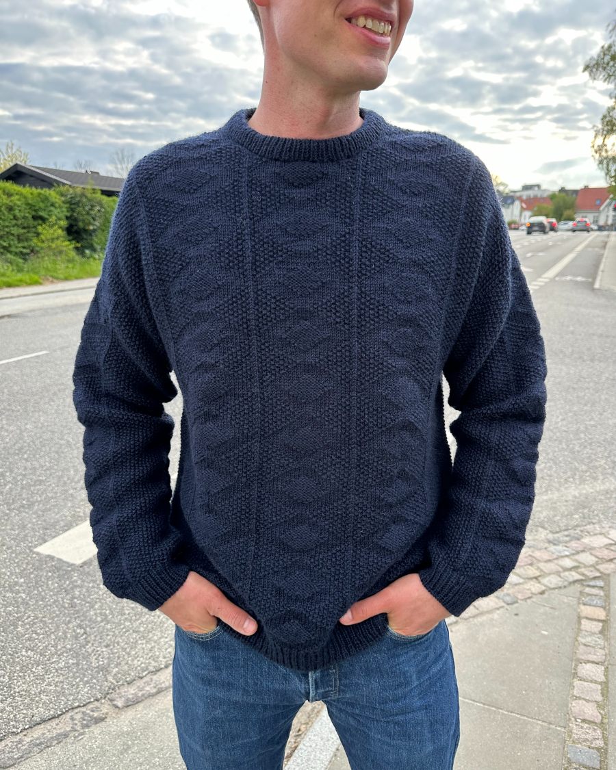 Esther Sweater Man Strickpaket - Cool Wool Big