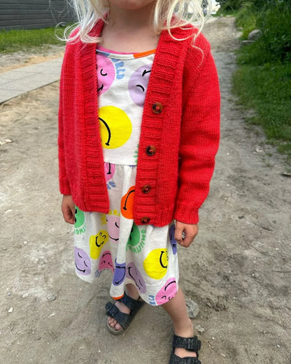 Eva Cardigan Junior Anleitung - PetiteKnit