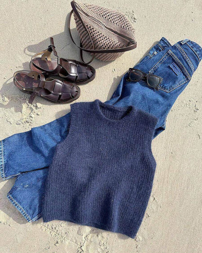 Friday Pullunder Strickpaket - Cool Wool und Silkhair