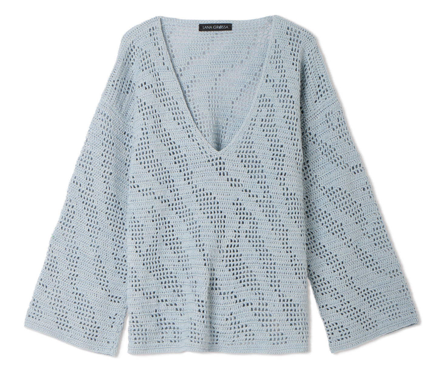 V-Pulli Häkeln 09 Strickpaket - Summer Cashmere