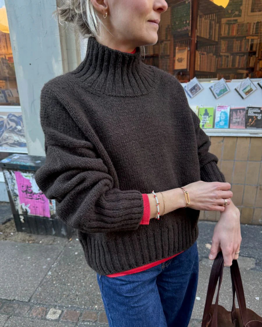 Hannah Sweater O-neck Anleitung - PetiteKnit