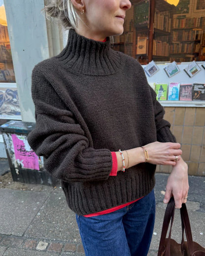 Hannah Sweater O-neck Anleitung - PetiteKnit