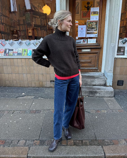 Hannah Sweater O-neck Anleitung - PetiteKnit