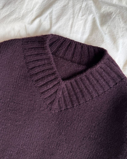 Hannah Sweater V-Neck Anleitung - Petiteknit