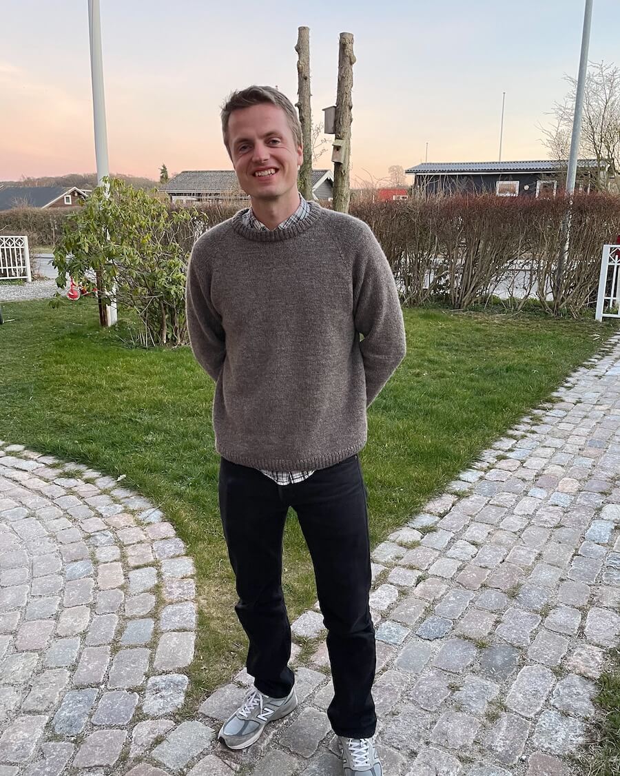 Hanstholm Sweater Man Strickpaket - Cool Wool Big